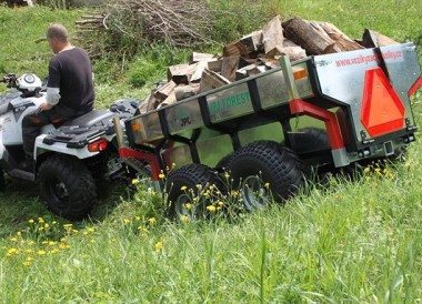 ATV Anhänger mit Quad