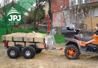 Quad Anhaenger Profi Arbeiter für ATV